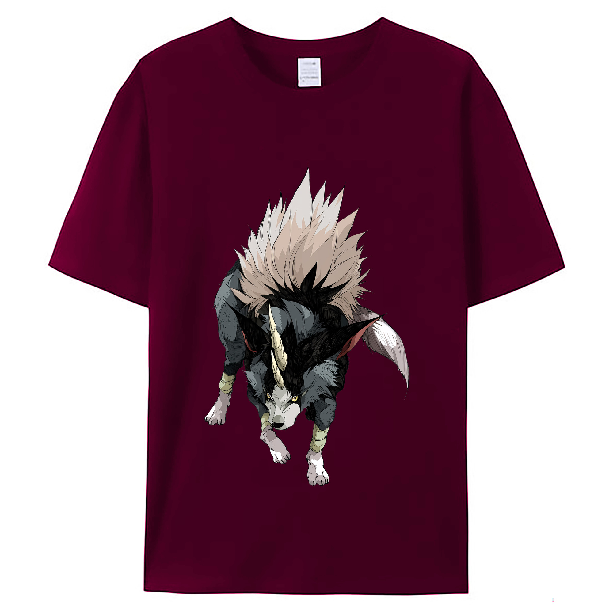 （画像用） 転スラ Regarding Reincarnated to Slime レディースカジュアルプリントTシャツ（綿100％）
